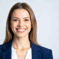 Femme souriante